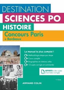 Destination Sciences Po - Histoire Concours Paris + Bordeaux