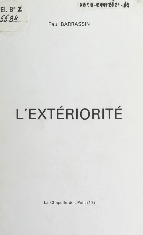 L'extériorité