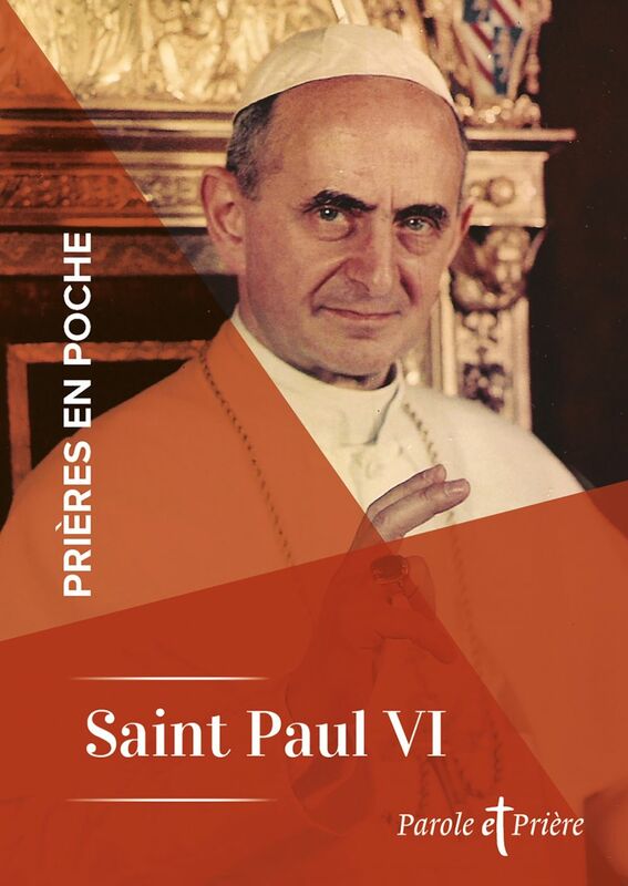 Prières en poche - Saint Paul VI