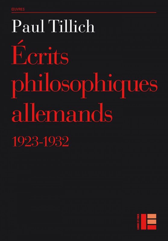 Ecrits philosophiques allemands 1923-1932