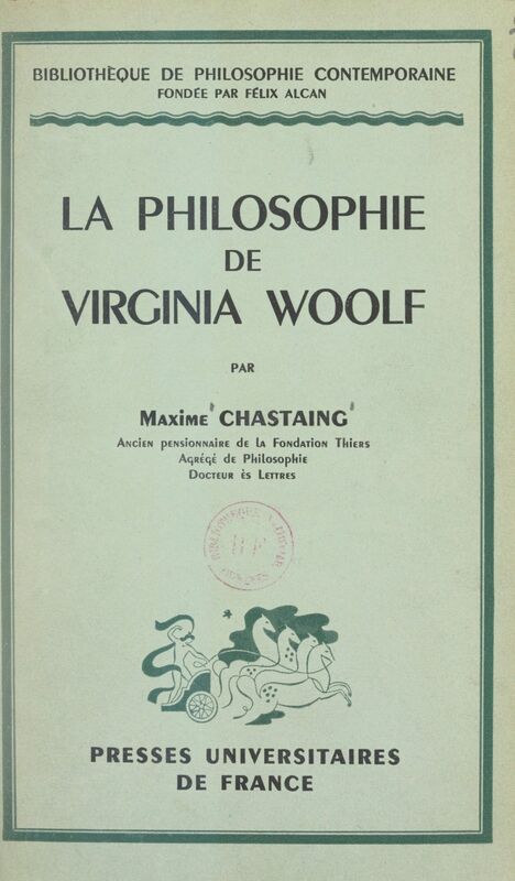 La philosophie de Virginia Woolf