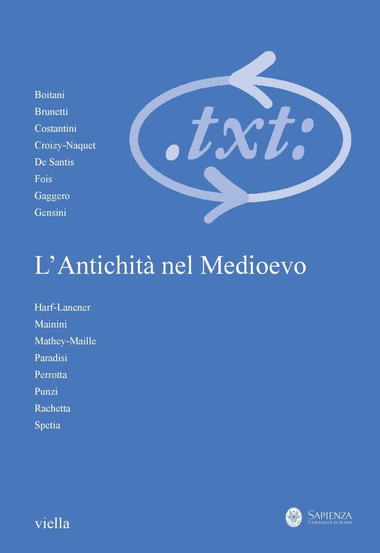 Critica del testo (2019) Vol. 22/3 L’Antichità nel Medioevo