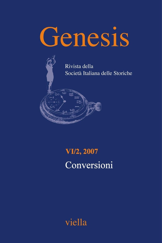 Genesis. Rivista della Società italiana delle storiche (2007) Vol. 6/2 Conversioni