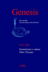 Genesis. Rivista della Società italiana delle storiche (2005) Vol. 4/2 Femminismi e culture. Oltre l'Europa