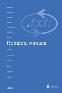 Critica del testo (2009) Vol. 12/1 Romània romana
