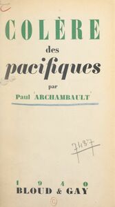 Colère des pacifiques