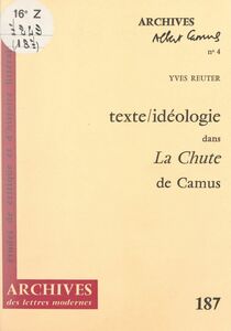 Texte-idéologie dans "La chute", de Camus