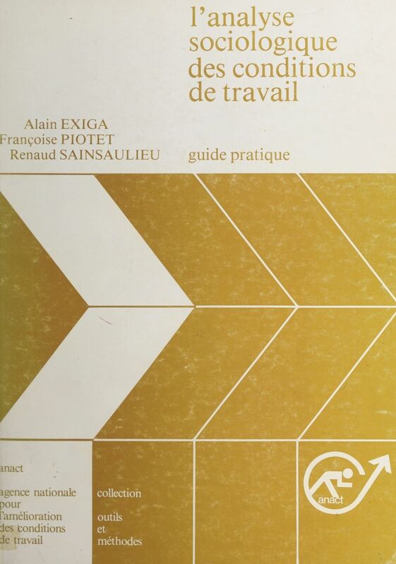 L'analyse sociologique des conditions de travail Guide pratique