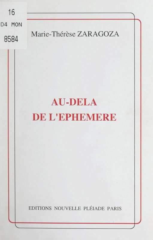 Au-delà de l'éphémère