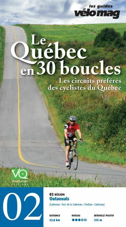 02. Outaouais (Gatineau) Le Québec en 30 boucles, Parcours .02