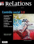 Relations. No. 776, Janvier-Février 2015 Contrôle social 2.0