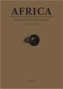Africa. N.S. III/1, 2021