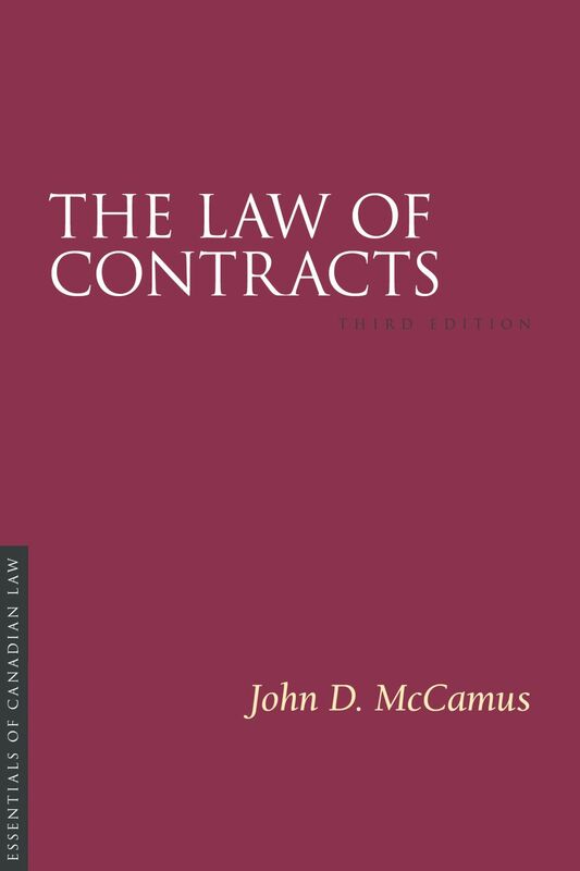 The Law of Contracts, 3/e