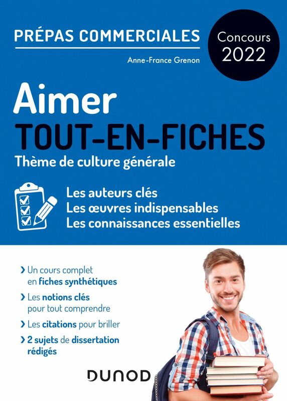 Aimer - Prépas commerciales Culture générale - Concours 2022 Tout-en-fiches