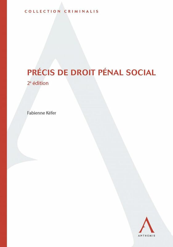 Précis de droit pénal social 2e édition