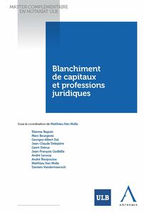 Blanchiment de capitaux et professions juridiques Droit belge