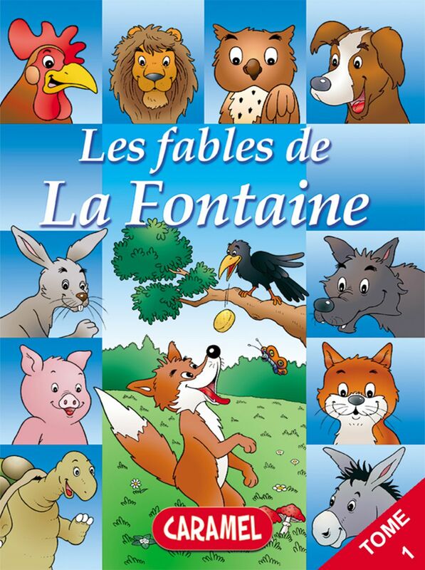 Le lièvre et la tortue et autres fables célèbres de la Fontaine Livre illustré pour enfants