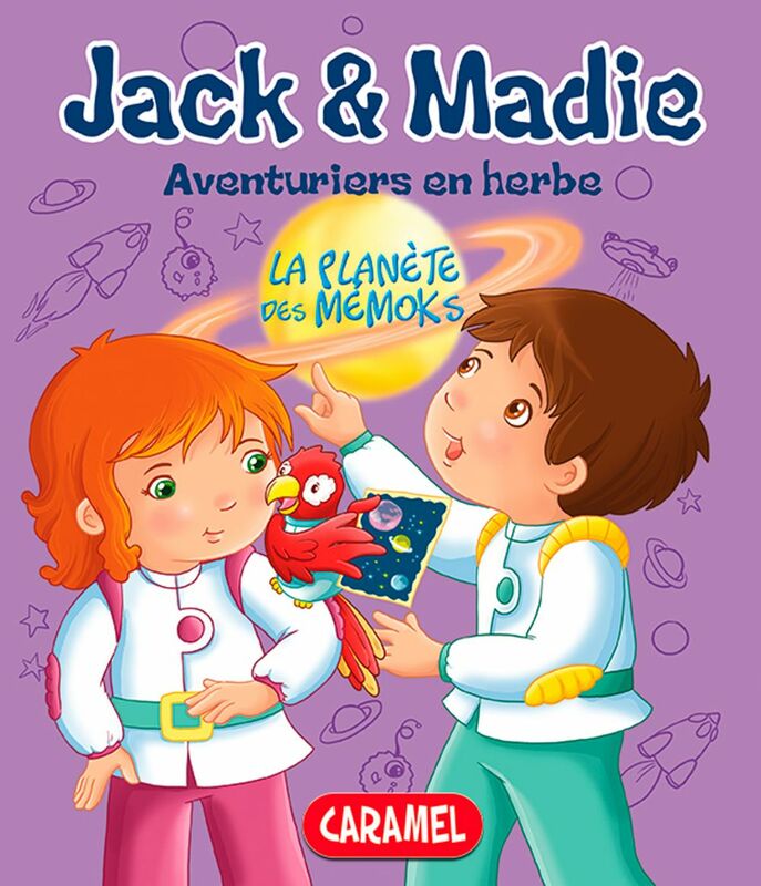 La planète des Mémoks Jack et Madie [Livre d'aventures illustré]