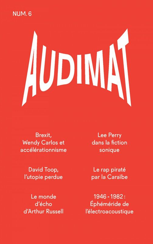 Audimat - Revue n°6 Revue de critique musicale