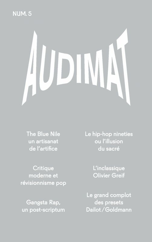 Audimat - Revue n°5 Revue de critique musicale