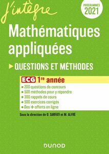 ECG 1 - Mathématiques appliquées Questions et méthodes