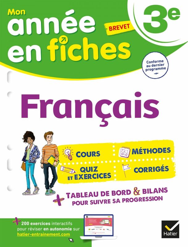 Français 3e fiches de révision & exercices