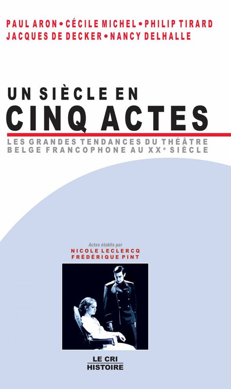Un Siècle en cinq actes Les grandes tendances du théâtre belge francophone au XXe siècle