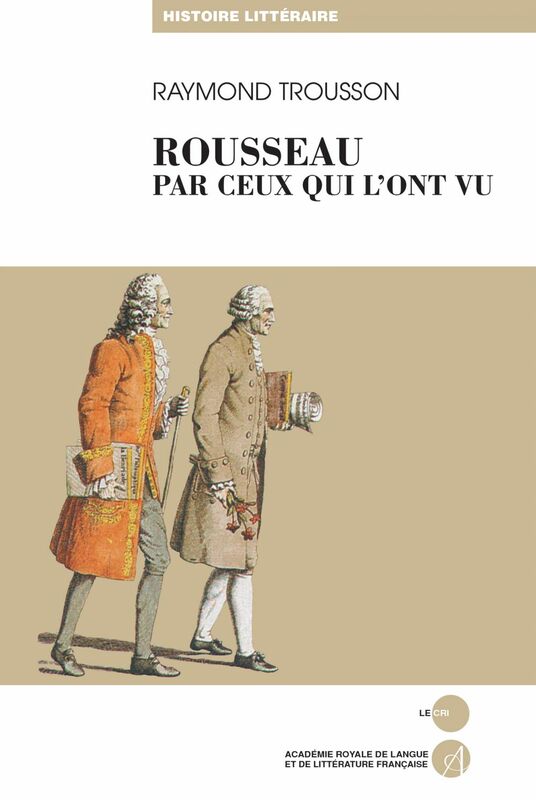 Rousseau par ceux qui l’ont vu Essai