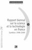 Rapport biennal sur la science et la technologie en France : synthèse 1998-2000