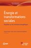 Energie et transformations sociales : enquêtes sur les interfaces énergétiques
