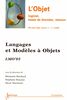 Langages et modèles à objets: LMO'05