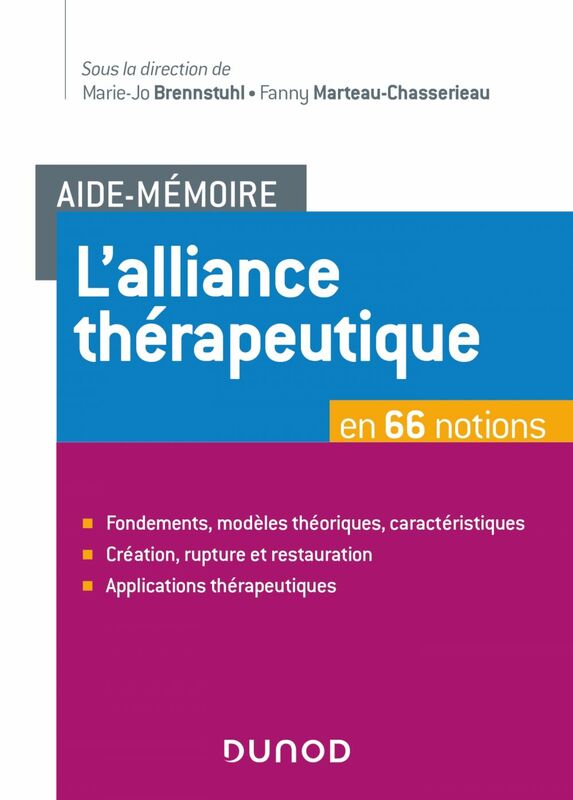 Aide-Mémoire - L'alliance thérapeutique en 66 notions