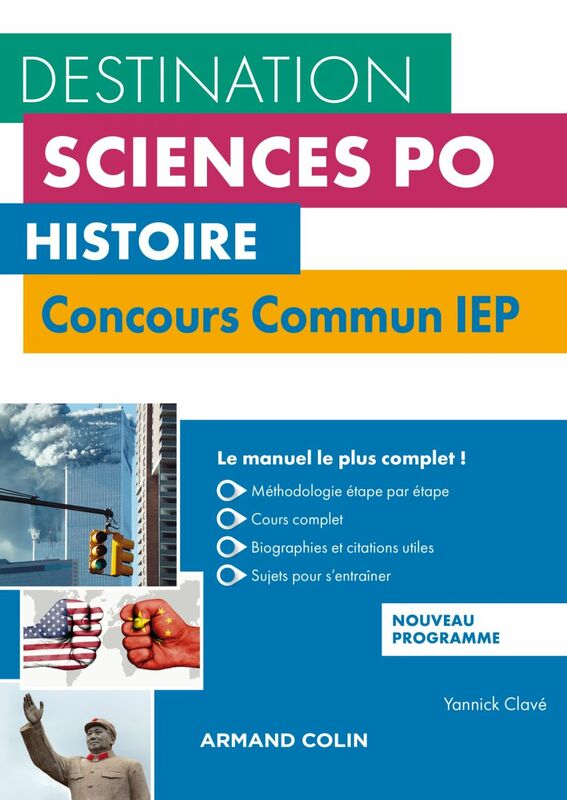 Histoire - Concours commun IEP - 3e éd. Nouveau programme