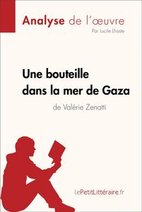 Une bouteille dans la mer de Gaza de Valérie Zenatti (Fiche de lecture) Analyse complète et résumé détaillé de l'oeuvre