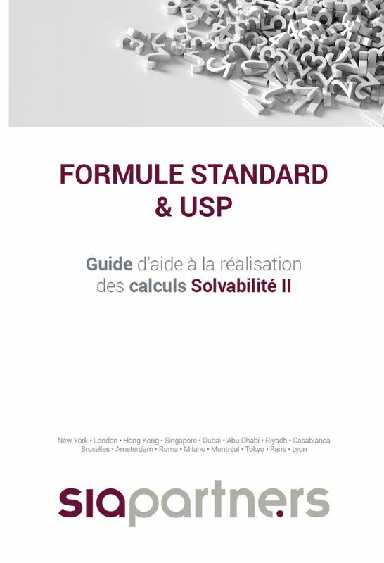 Sia Partners Formule Standard & USP Guide pratique des calculs Solvabilité II