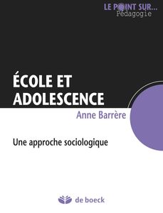 Ecole et adolescence Une approche sociolgique
