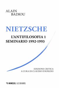 Nietzsche L’antifilosofia 1 Seminario 1992-1993
