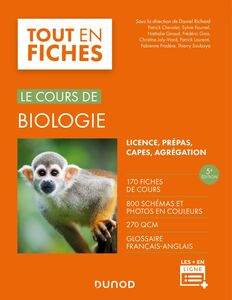 Biologie - Le cours - 5e éd. Licence, Capes, Prépas