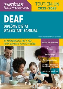 DEAF - Tout-en-un 2022-2023 Diplôme d'État d'assistant familial