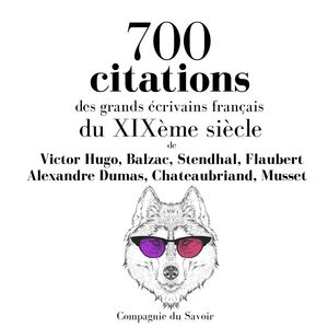 700 citations des grands écrivains français du XIXème siècle