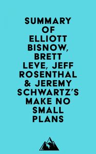 Summary of Elliott Bisnow, Brett Leve, Jeff Rosenthal & Jeremy Schwartz's Make No Small Plans