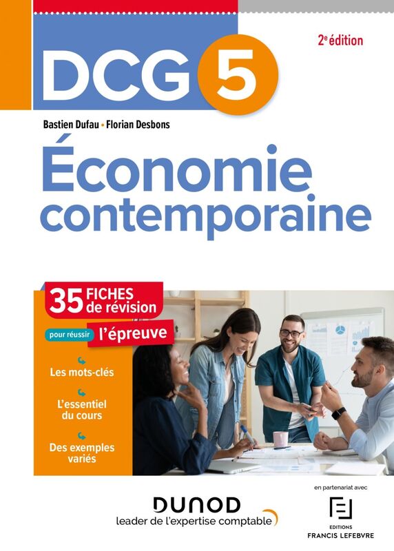 DCG 5 Economie contemporaine - Fiches de révision - 2e éd.