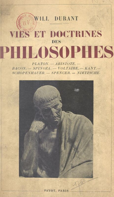 Vies et doctrines des philosophes Introduction à la philosophie
