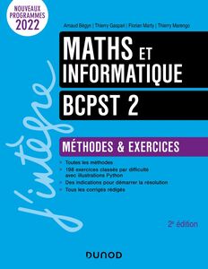 Maths et informatique BCPST 2 - 5e éd. Méthodes et exercices