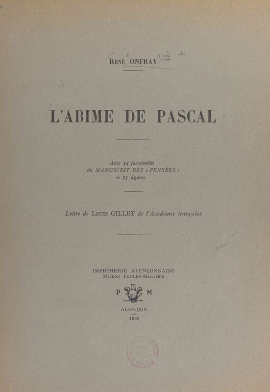 L'abîme de Pascal