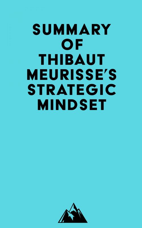 Summary of Thibaut Meurisse's Strategic Mindset
