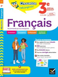 Français 3e cahier de révision et d'entraînement