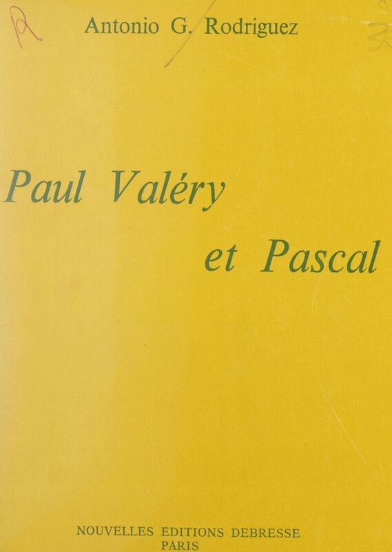 Paul Valéry et Pascal
