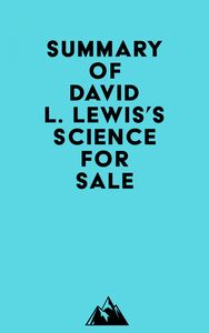 Summary of David L. Lewis's Science for Sale
