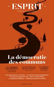 Esprit - La démocratie des communs Juin 2022